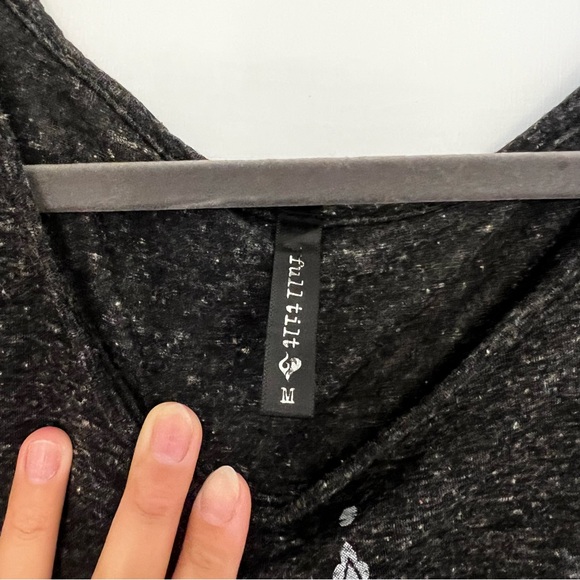 TILLY’S elephant graphic tee, tribal crop top tank top, muscle tee, Full Tilt - Picture 3 of 8